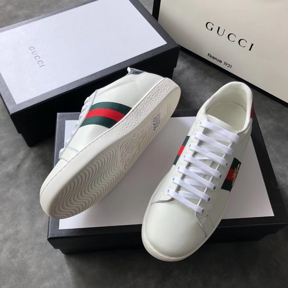 NEWGucci leather casual shoes for women